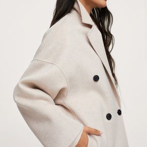 Mango handmade wool coat